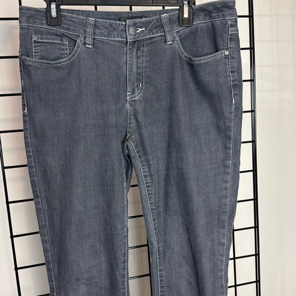 PRANA Gray Stretch Jeans EC Sz 10 x 30 - Picture 1 of 8